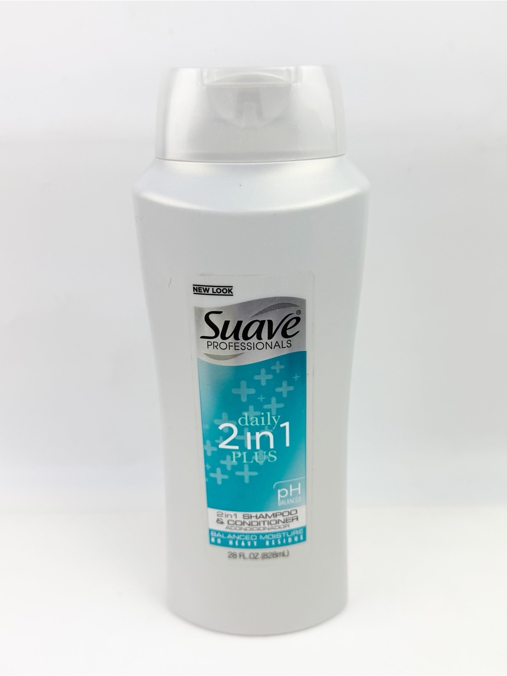 Suave Professionals Daily 2 in 1 Plus Shampoo & Conditioner 28 oz New